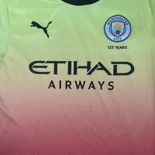 Manchester City 2019/2020 Third Football Shirt  Small - Football Shirt Kingdom