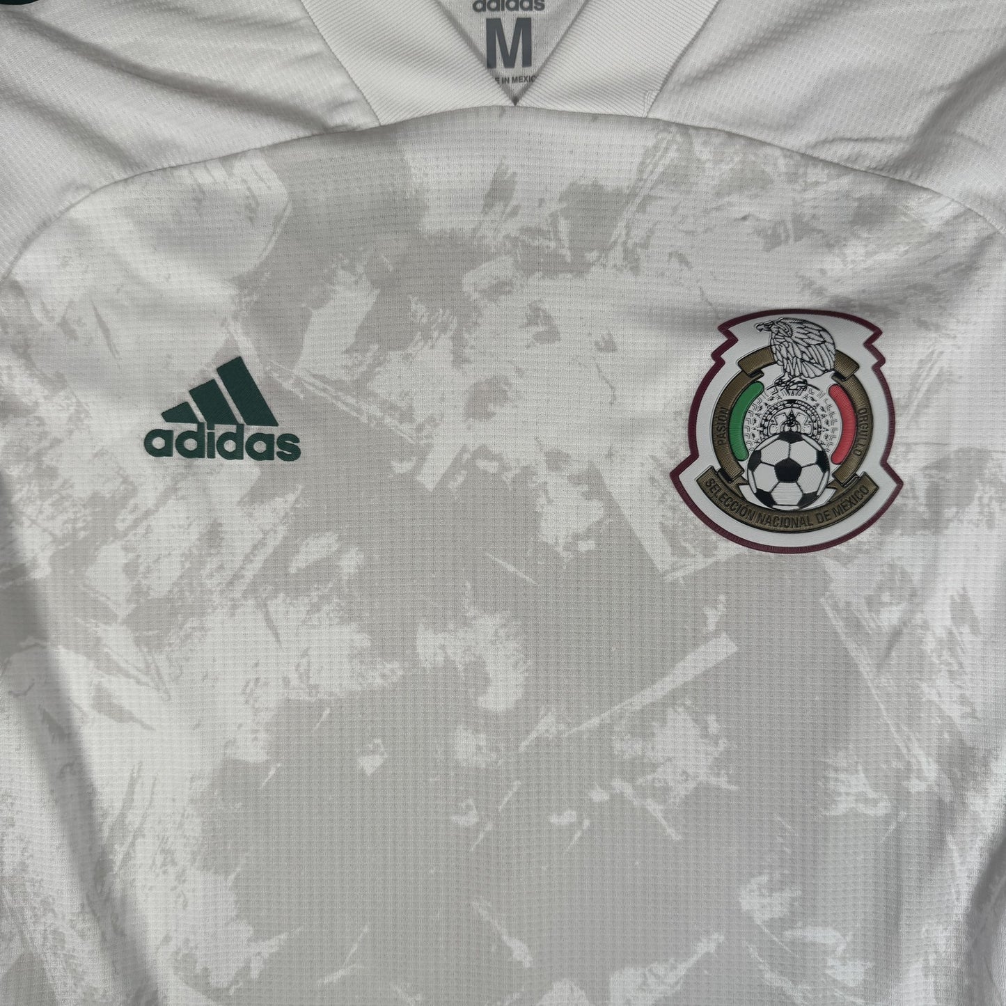 J.ANGULO Mexico 2020/2021 Away Long Sleeve Football Shirt Player Spec Medium