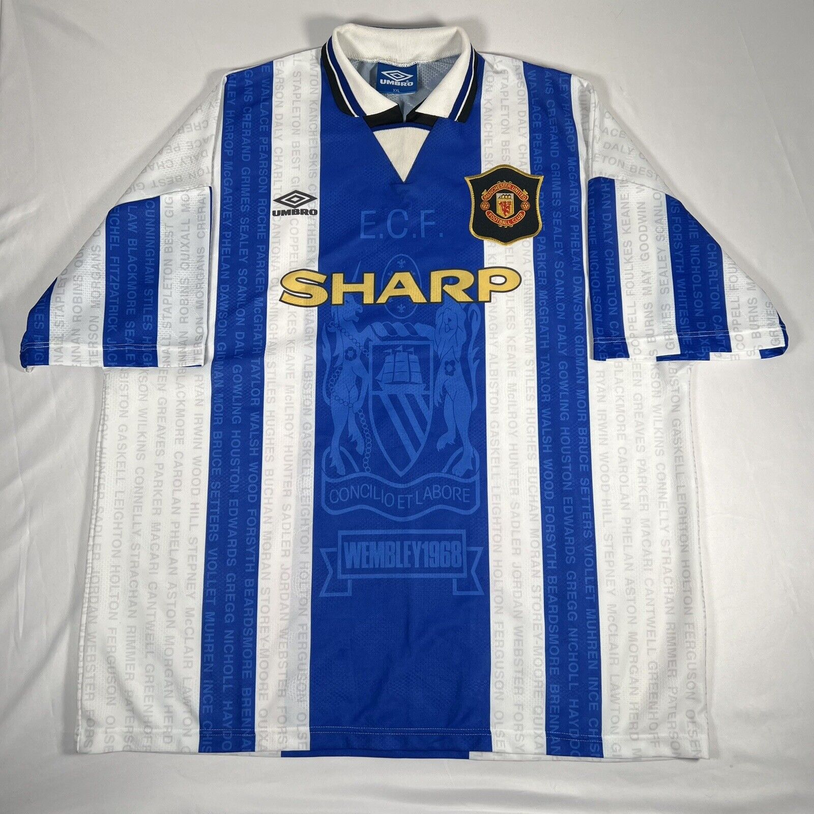 manchester united 1994 1995 third football shirt xxl2