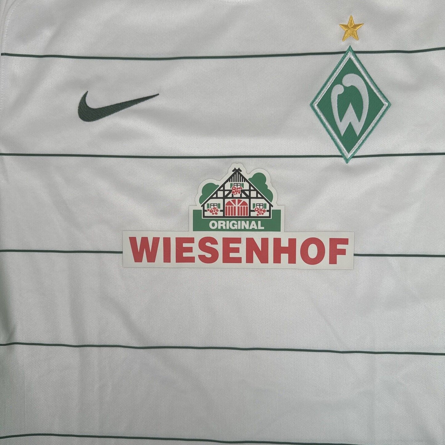 Werder Bremen 2017/2018 Away Football Shirt Player Spec  Large