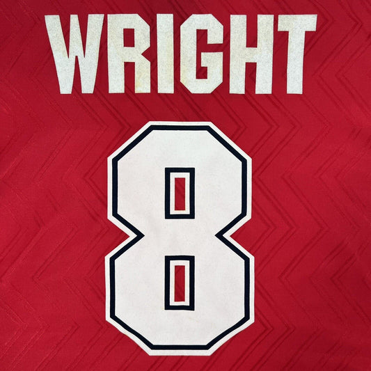 WRIGHT 8 Arsenal 1996/1997/1998 Home Football Shirt  XXL 2XL - Football Shirt Kingdom