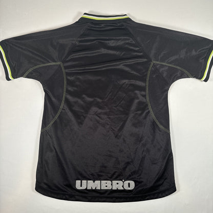 Manchester United 1998/1999 Third Football Shirt Medium — full back view