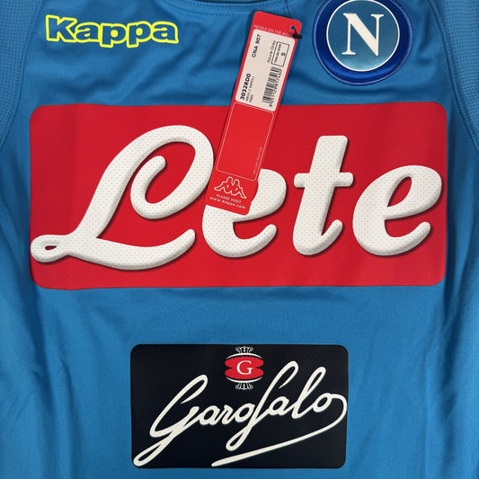SSC Napoli 2018/2019 Kappa Training Football Shirt Small BNWT