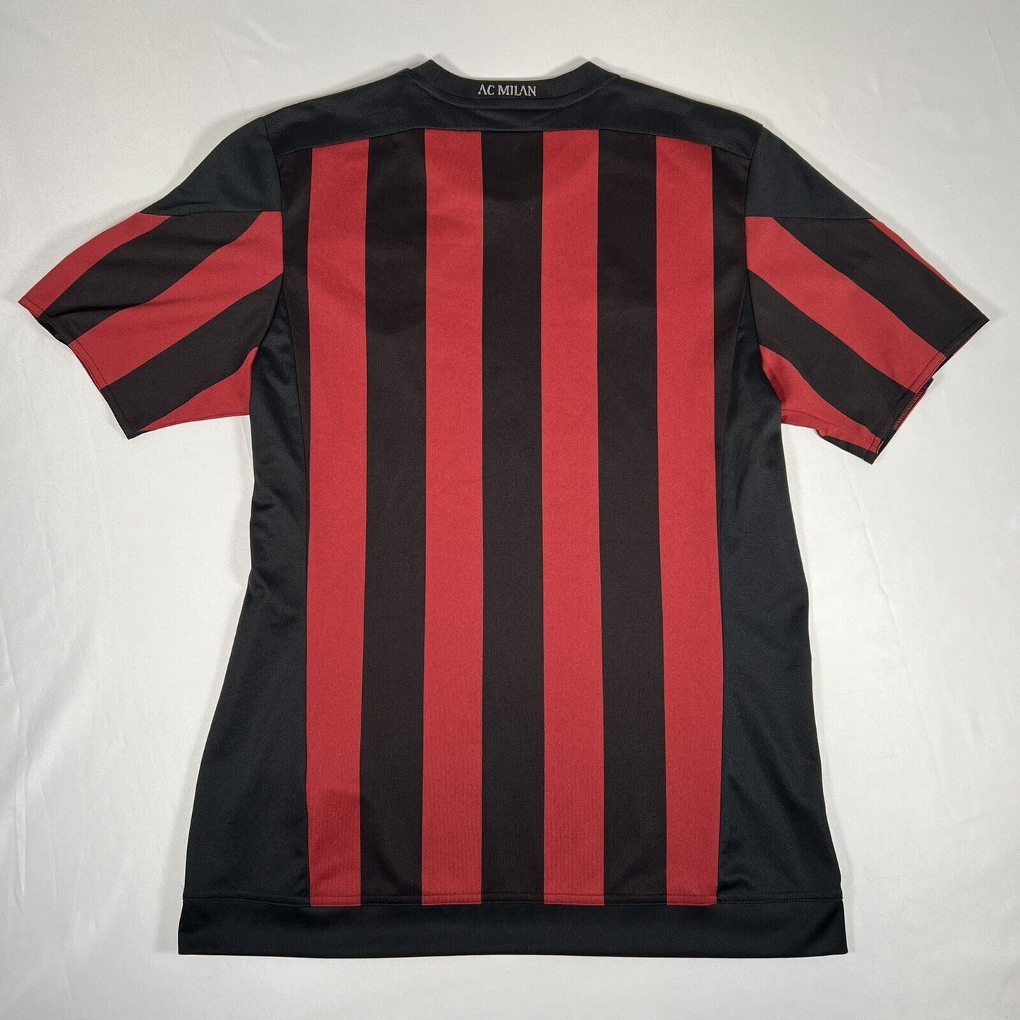 AC Milan 2015/2016 UCL Home Football Shirt  Men’s Medium