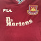 West Ham United 1999/2000/2001 Home Football Shirt Men’s Large - Football Shirt Kingdom