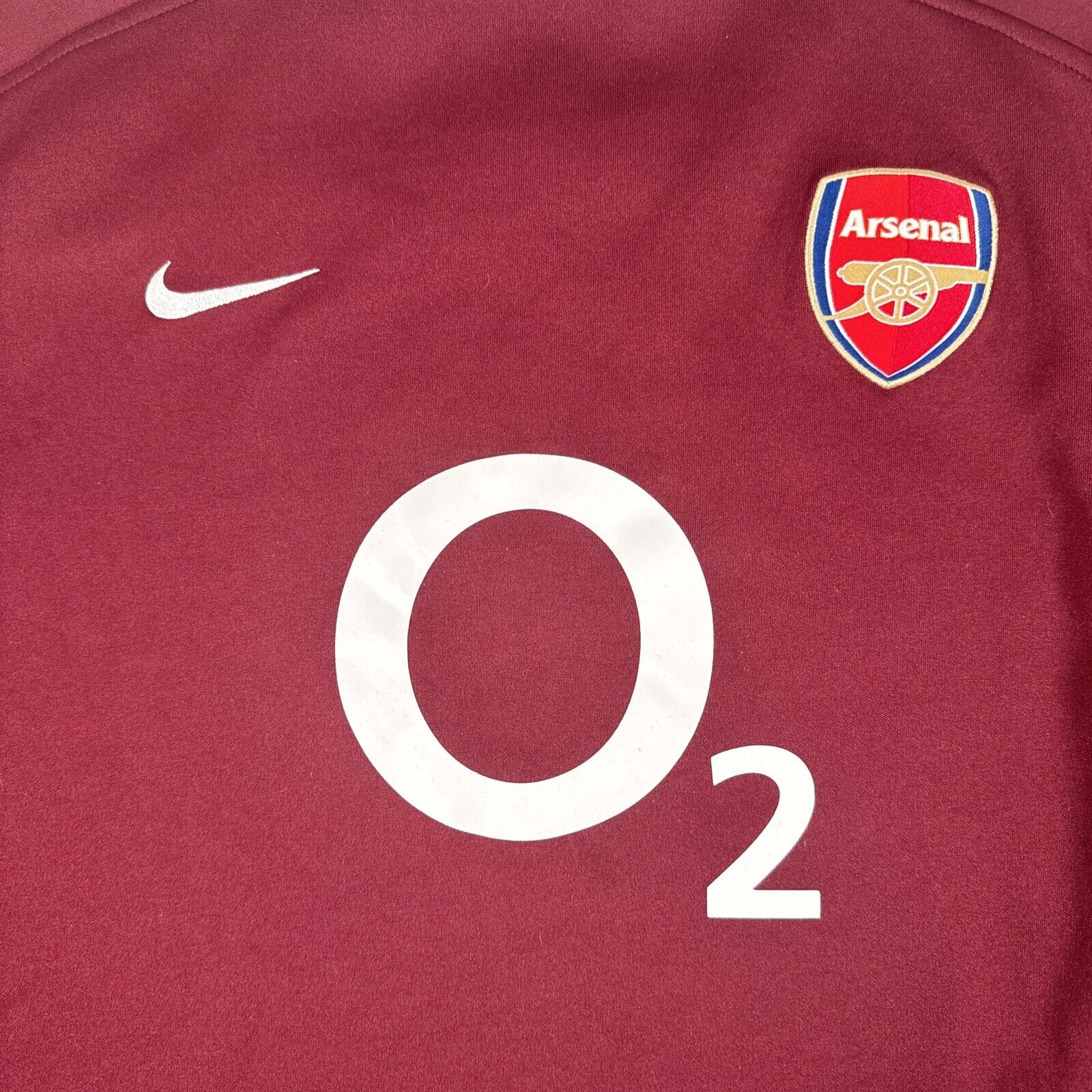 Arsenal 2005/2006 Training Football Shirt Sweatshirt Men’s Large - Football Shirt Kingdom
