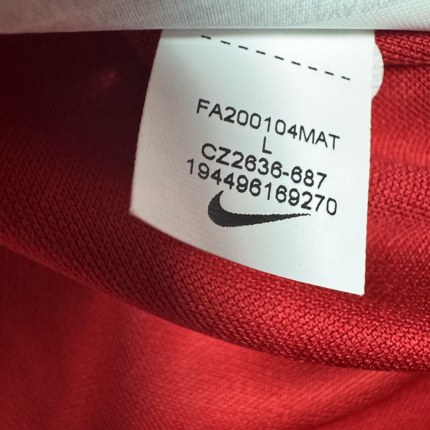 Liverpool 2020/2021 Home Football Shirt  Large