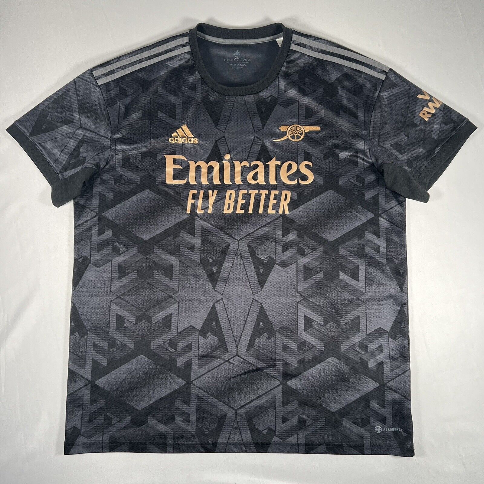 arsenal 2022 2023 away football shirt men s xl2