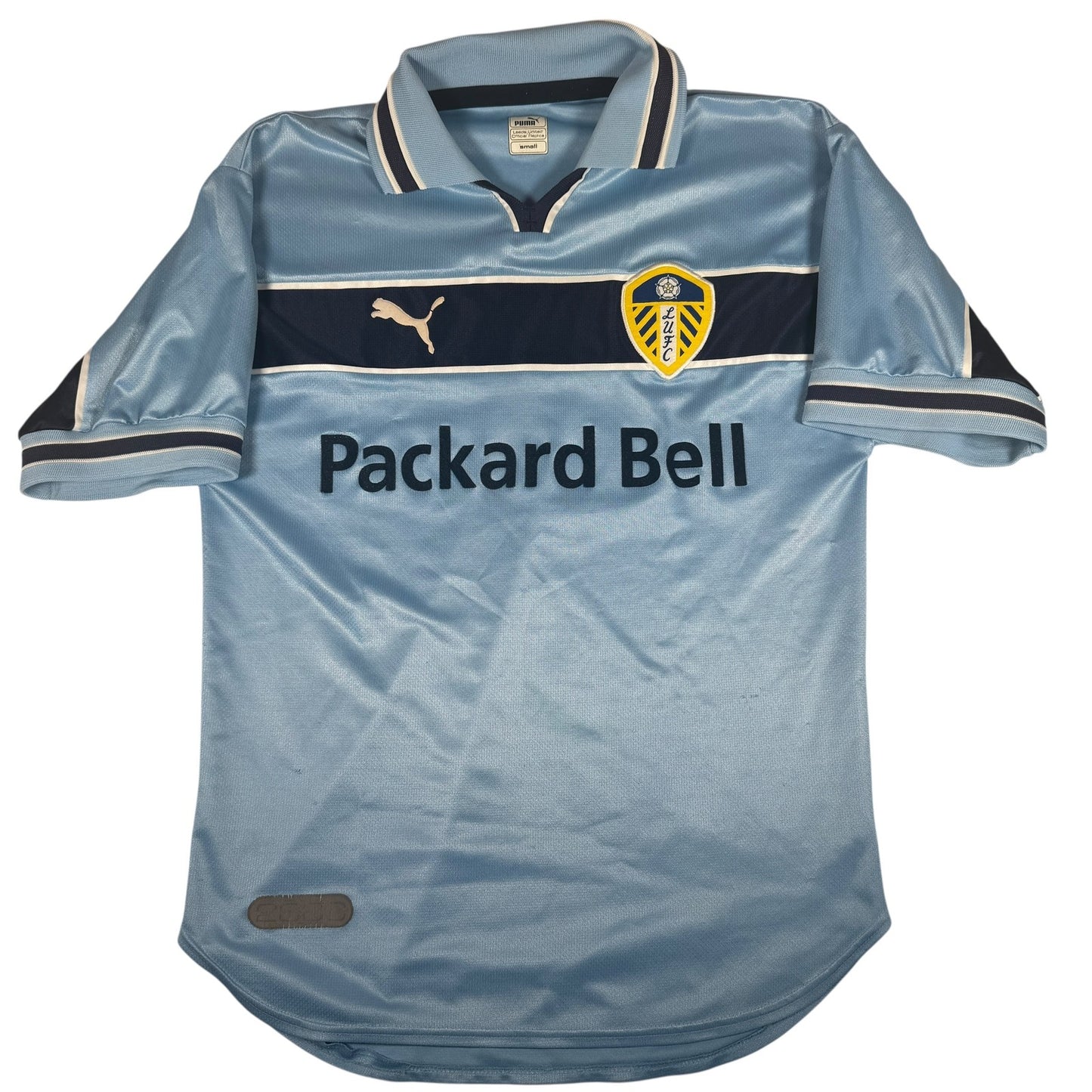 Leeds United 1999/2000 Away Football Shirt  Small