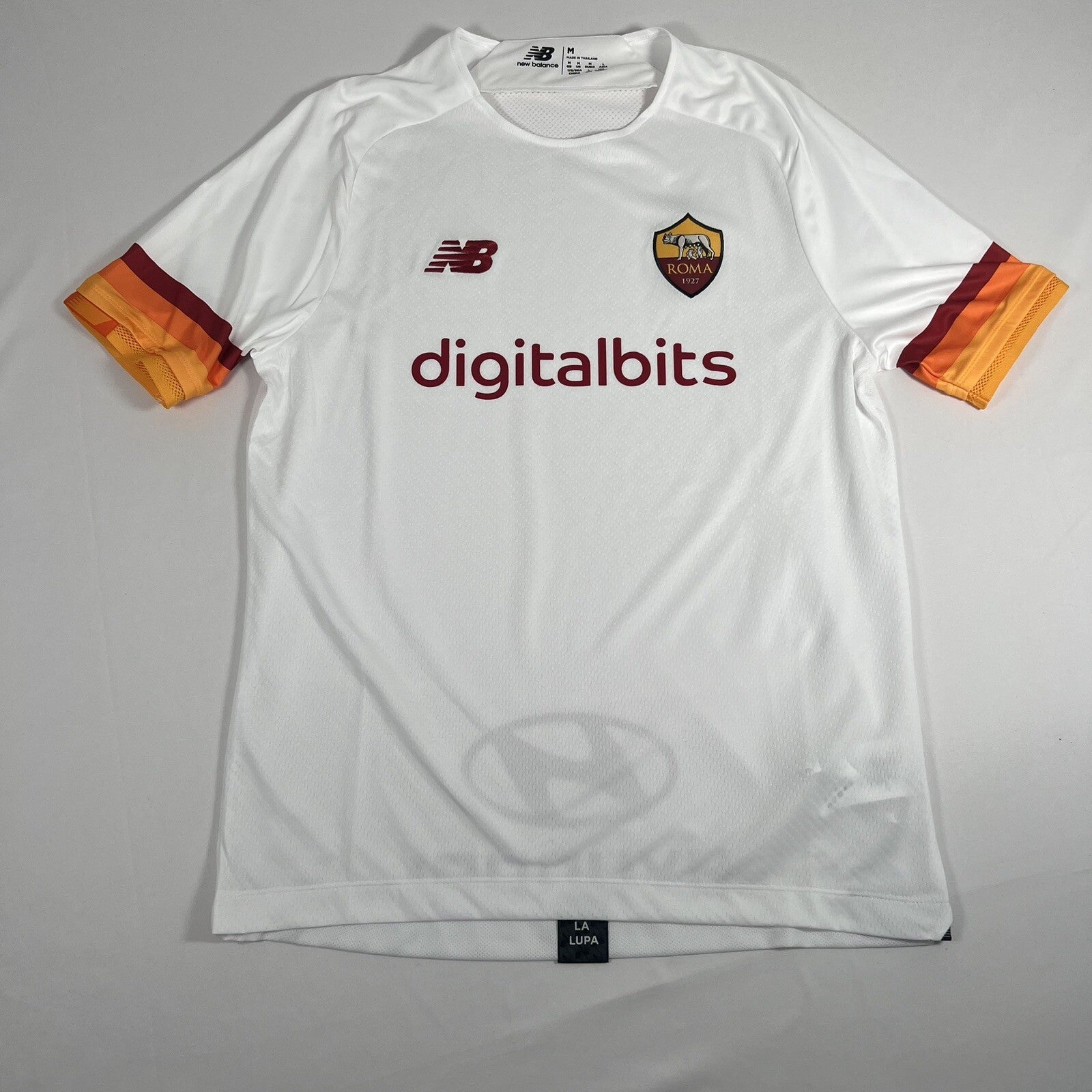 roma 2021 2022 away football shirt men s medium bnwot 12