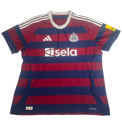 Newcastle United 2024/2025 HEAT.RDY Away Football Shirt XXL 2XL — full front view