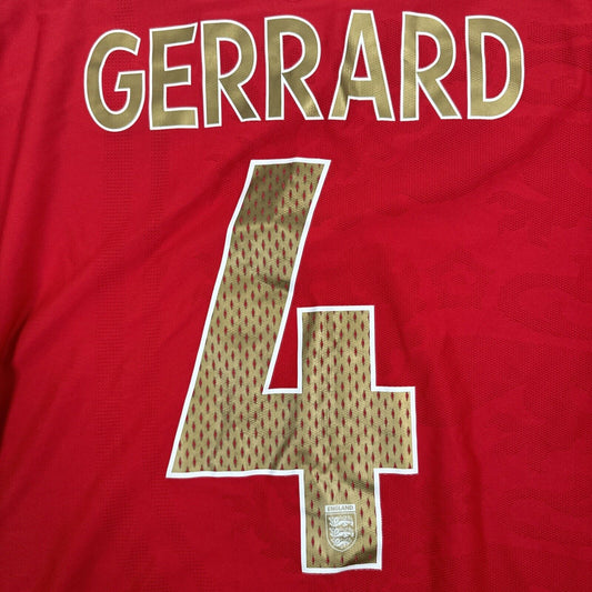 GERRARD 4 England 2006/2007/2008 Away Football Shirt Men’s XXL 2XL