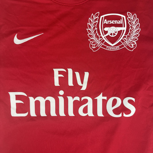 Arsenal 2011/2012 Home Long Sleeve Football Shirt  Medium