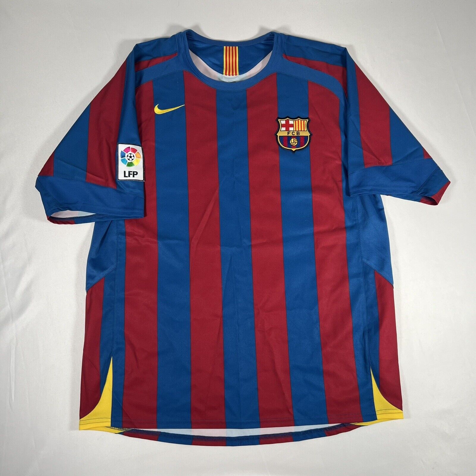 deco 22 barcelona 2005 2006 home football shirt large4