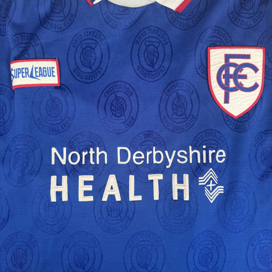 Chesterfield FC 1996/1997/1998 Home Football Shirt  XXL 2XL