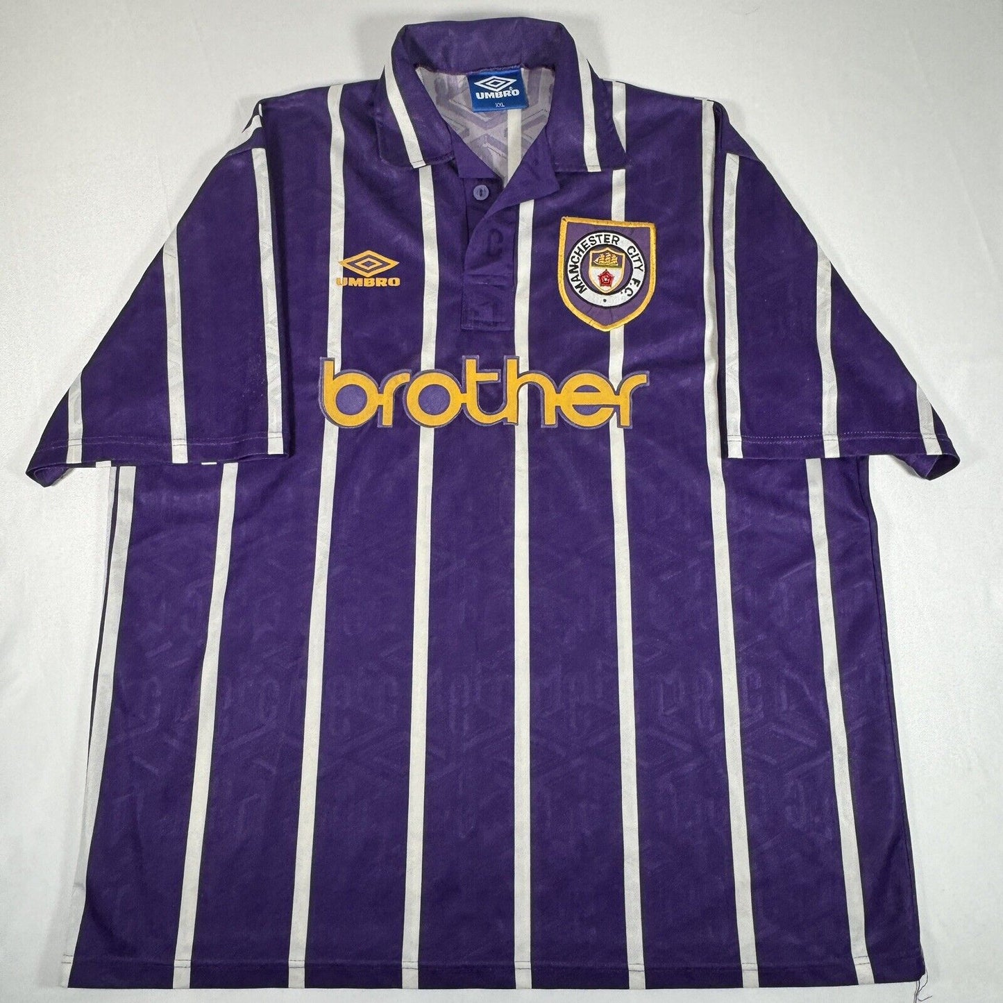 manchester city 1992 1993 1994 away football shirt men s xxl2