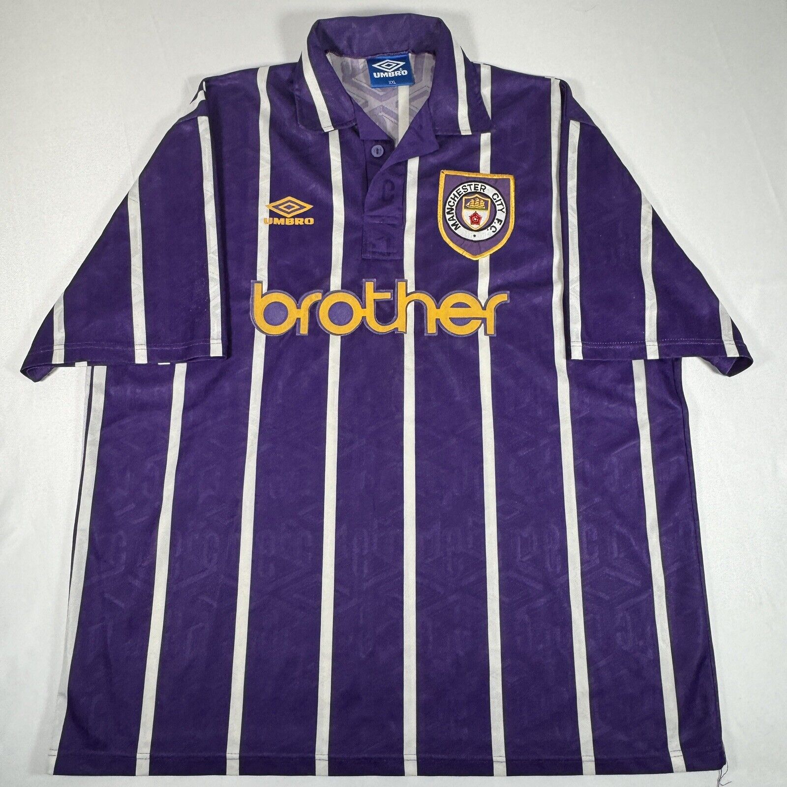 manchester city 1992 1993 1994 away football shirt men s xxl2