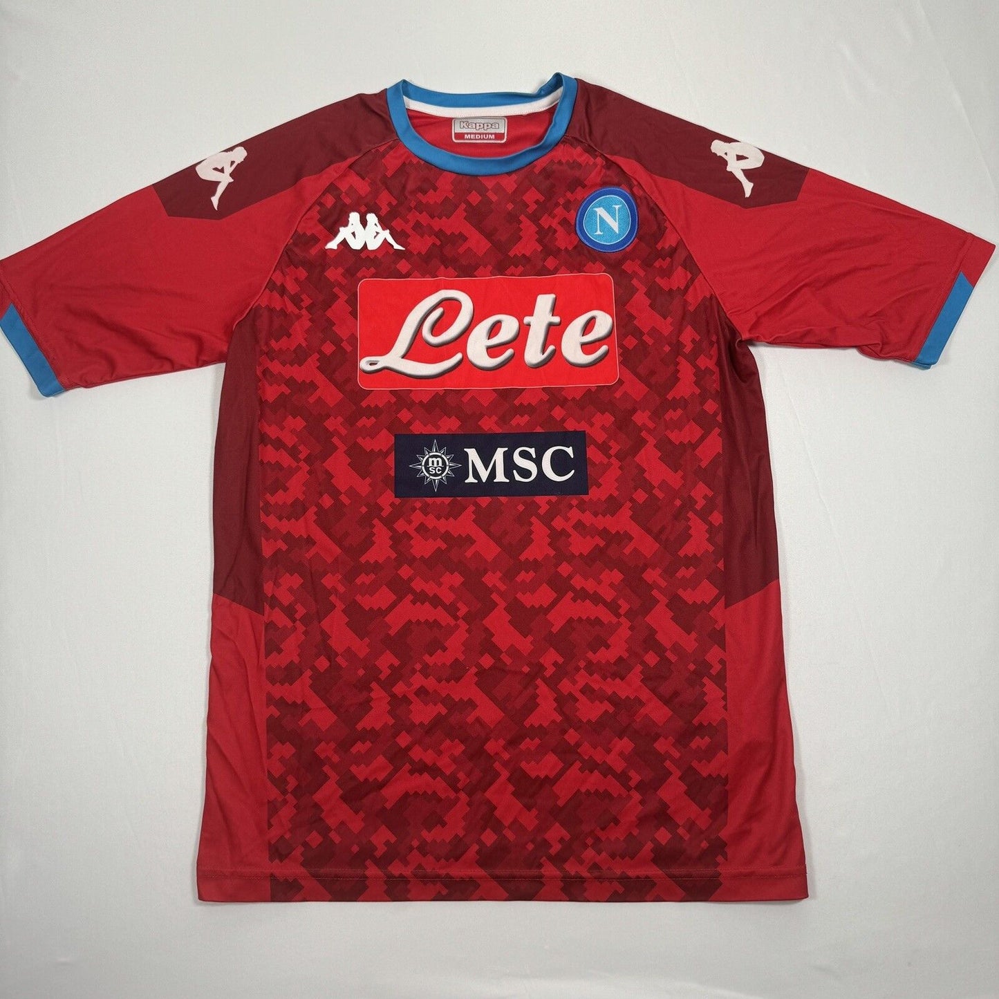 SSC Napoli 2019/2020 Goalkeeper Football Shirt  Medium