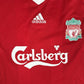 TORRES 9 Liverpool 2008/2009/2010 UCL Home Football Shirt Large