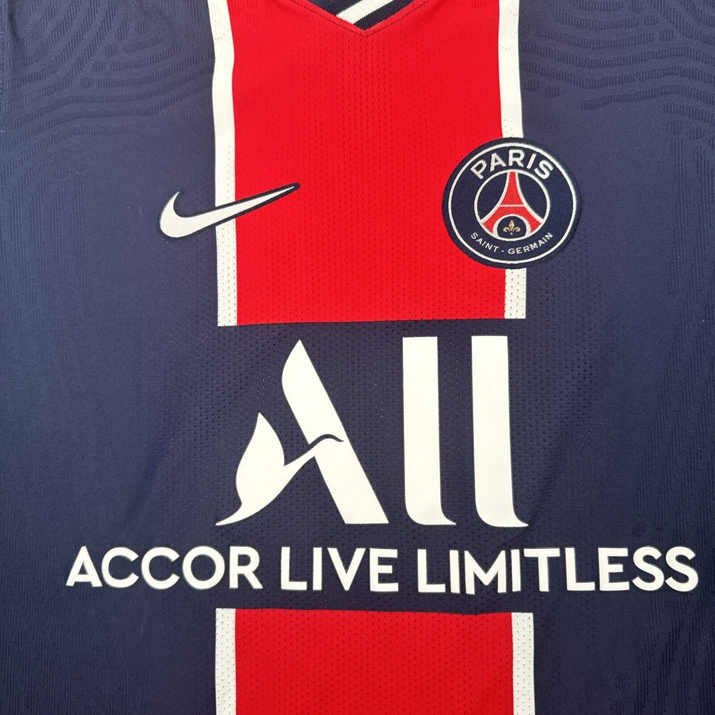 PSG Paris Saint Germain 2020/2021 Home Football Shirt Vaporknit Medium