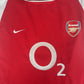 Arsenal 2002/2003/2004 Home Football Shirt  XL
