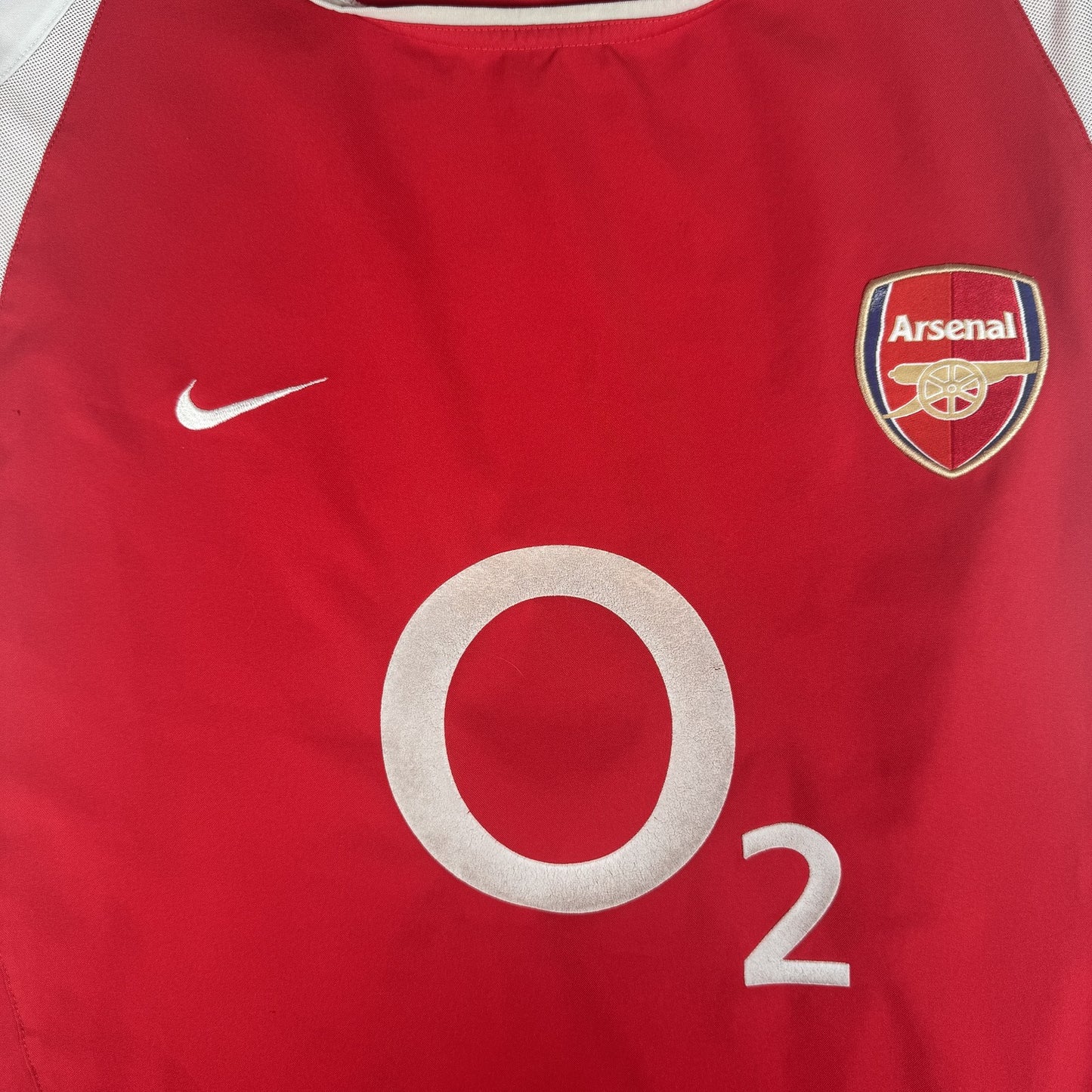 Arsenal 2002/2003/2004 Home Football Shirt  XL