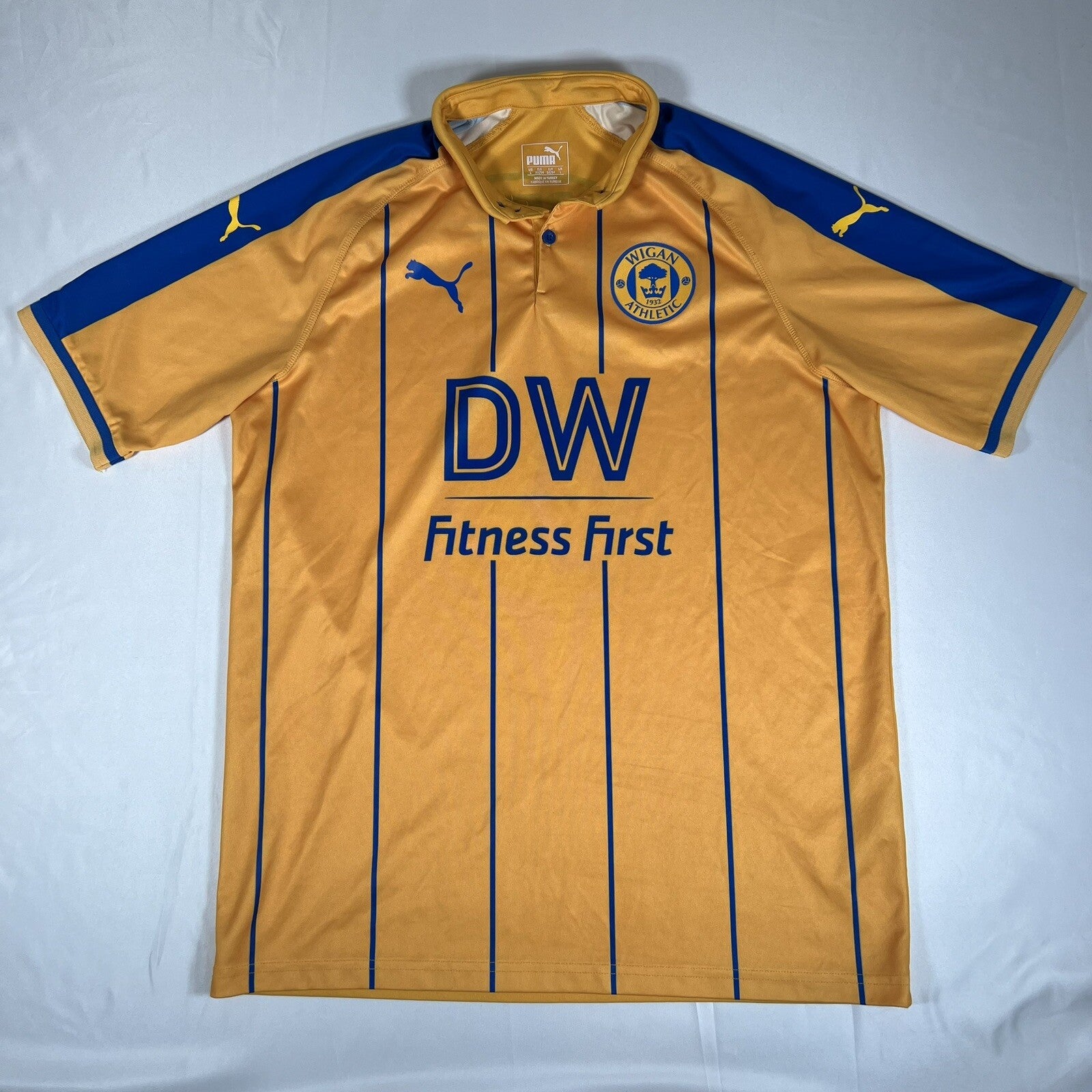 wigan athletic 2018 2019 away football shirt men s large2