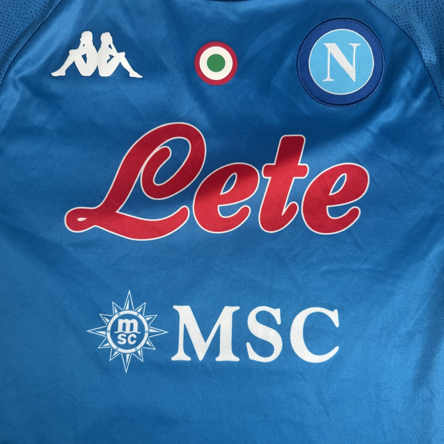 SSC Napoli 2020/2021 Home Football Shirt  Small
