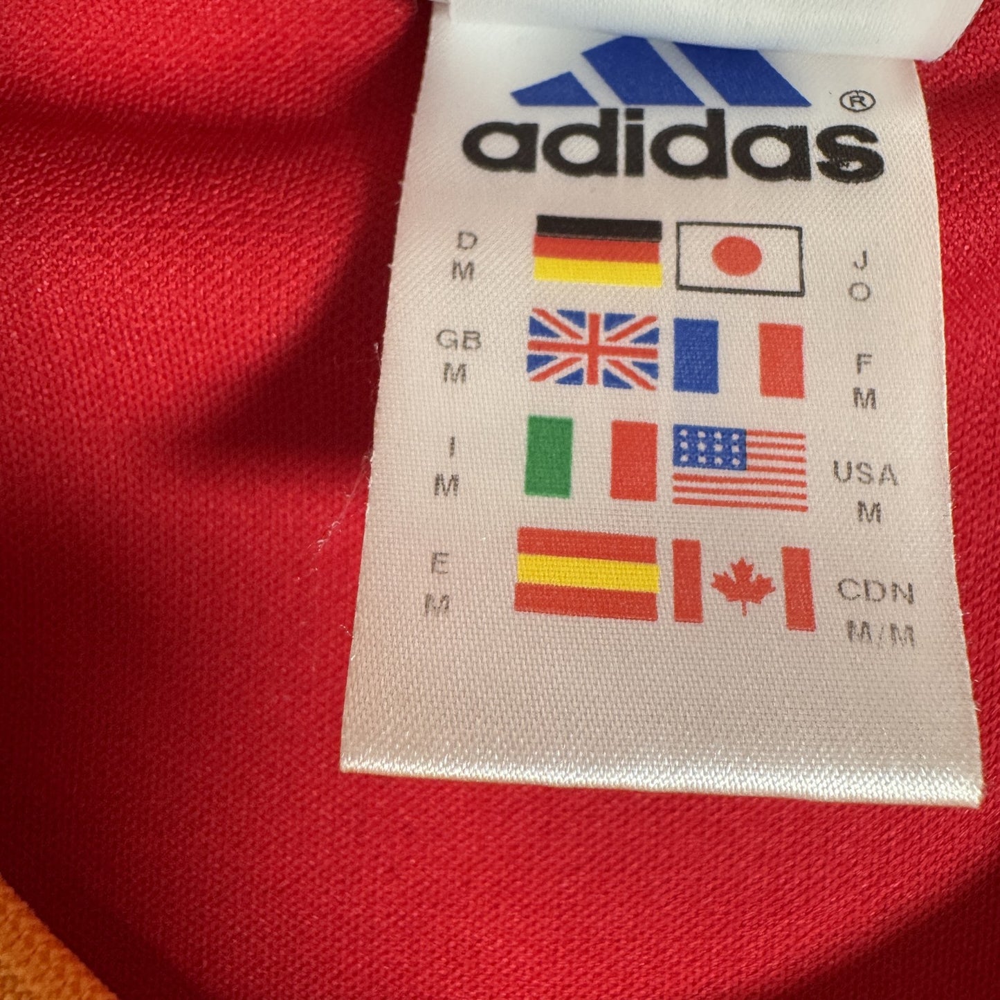 Spain 2002/2003/2004 Home Football Shirt  Medium