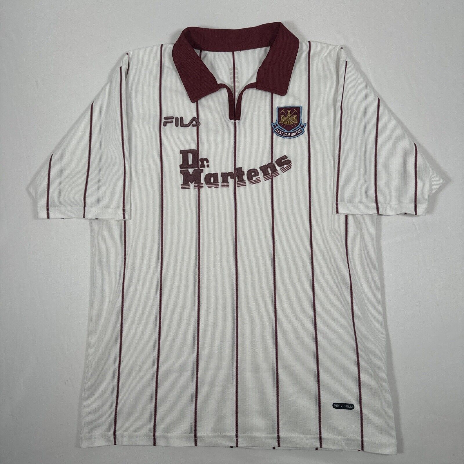 west ham united 2002 2003 away football shirt small2