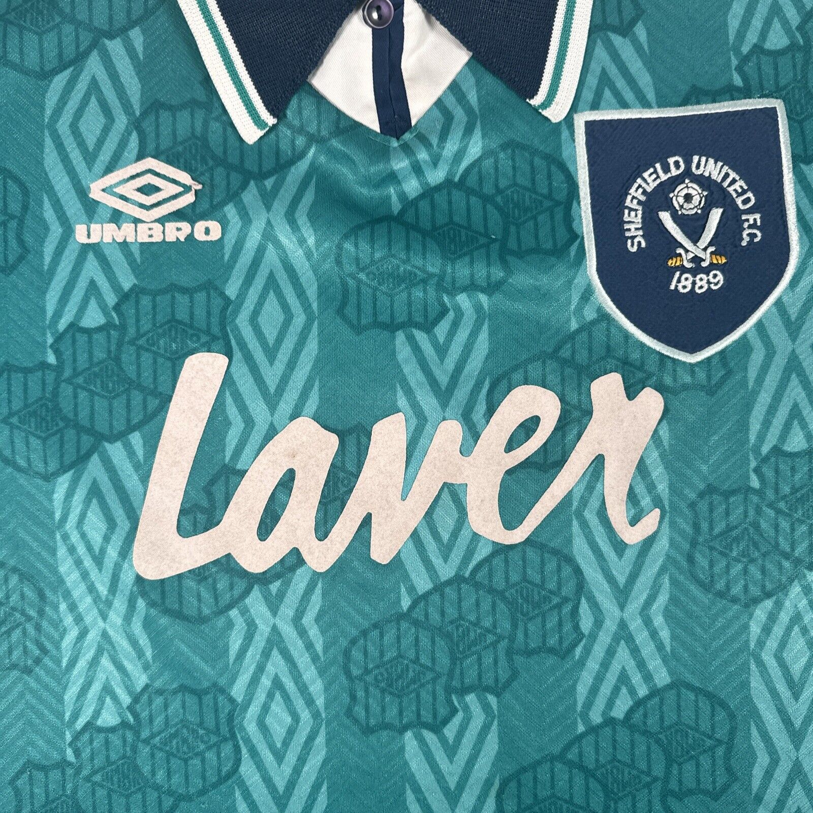 Sheffield United 1994/1995 Away Football Shirt  Medium - Football Shirt Kingdom