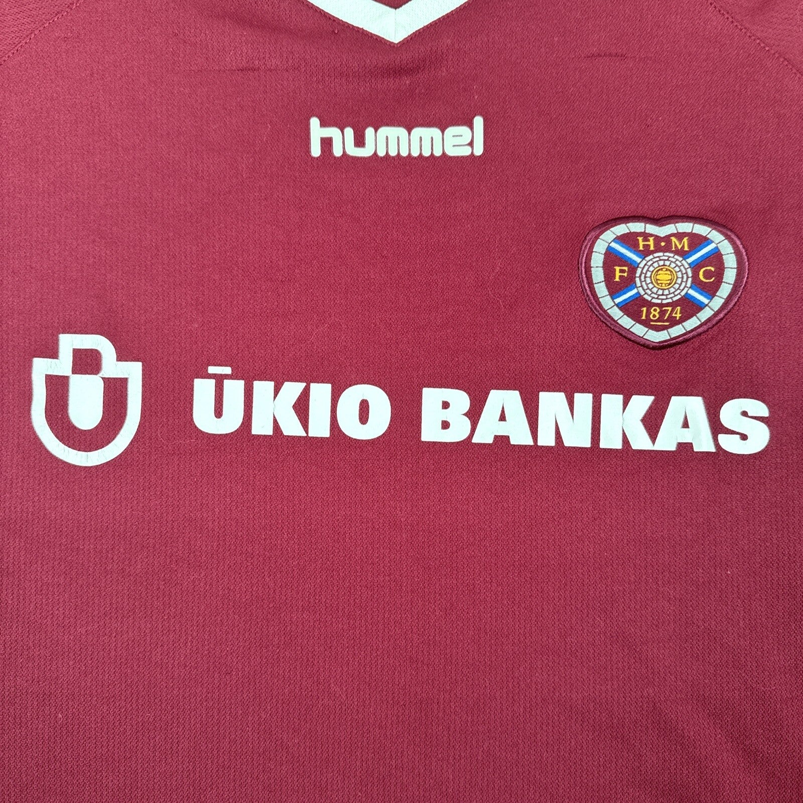 hearts heart of midlothian 2005 2006 home football shirt 2xl xxl1