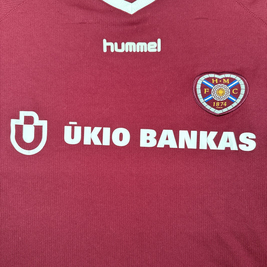 hearts heart of midlothian 2005 2006 home football shirt 2xl xxl1
