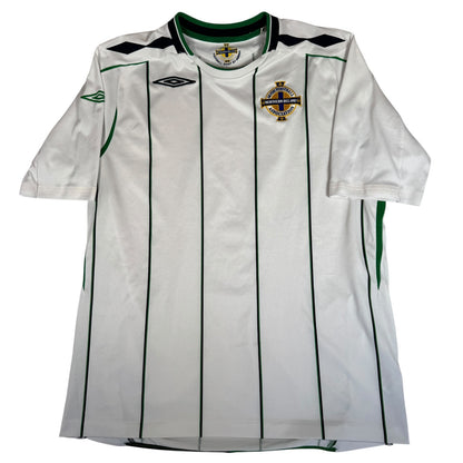 Northern Ireland 2008/2009/2010 Away Football Shirt Large — full front view