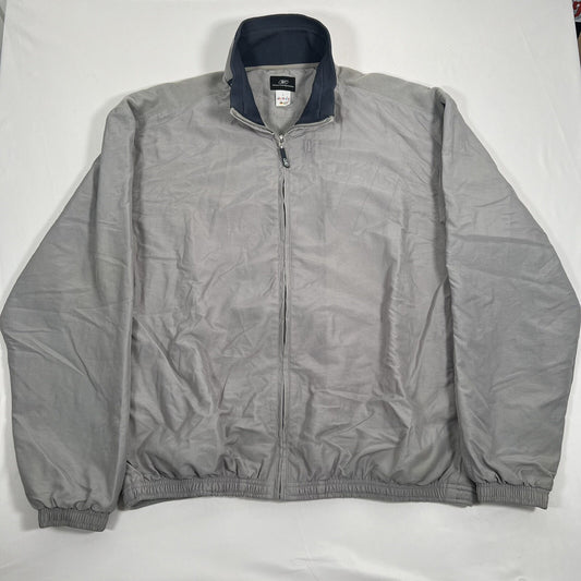 manchester city 2005 2006 reebok grey football jacket coat large1