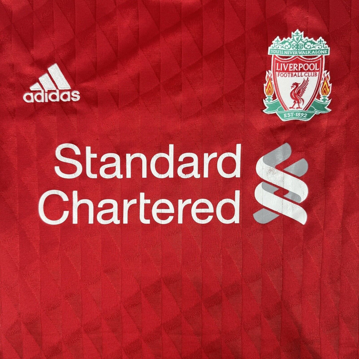 gerrard 8 liverpool 2010 2011 2012 home football shirt men s small2