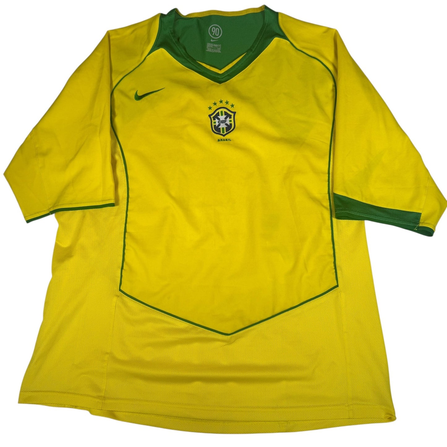 Brazil 2004/2005/2006 Home Football Shirt  XXL 2XL