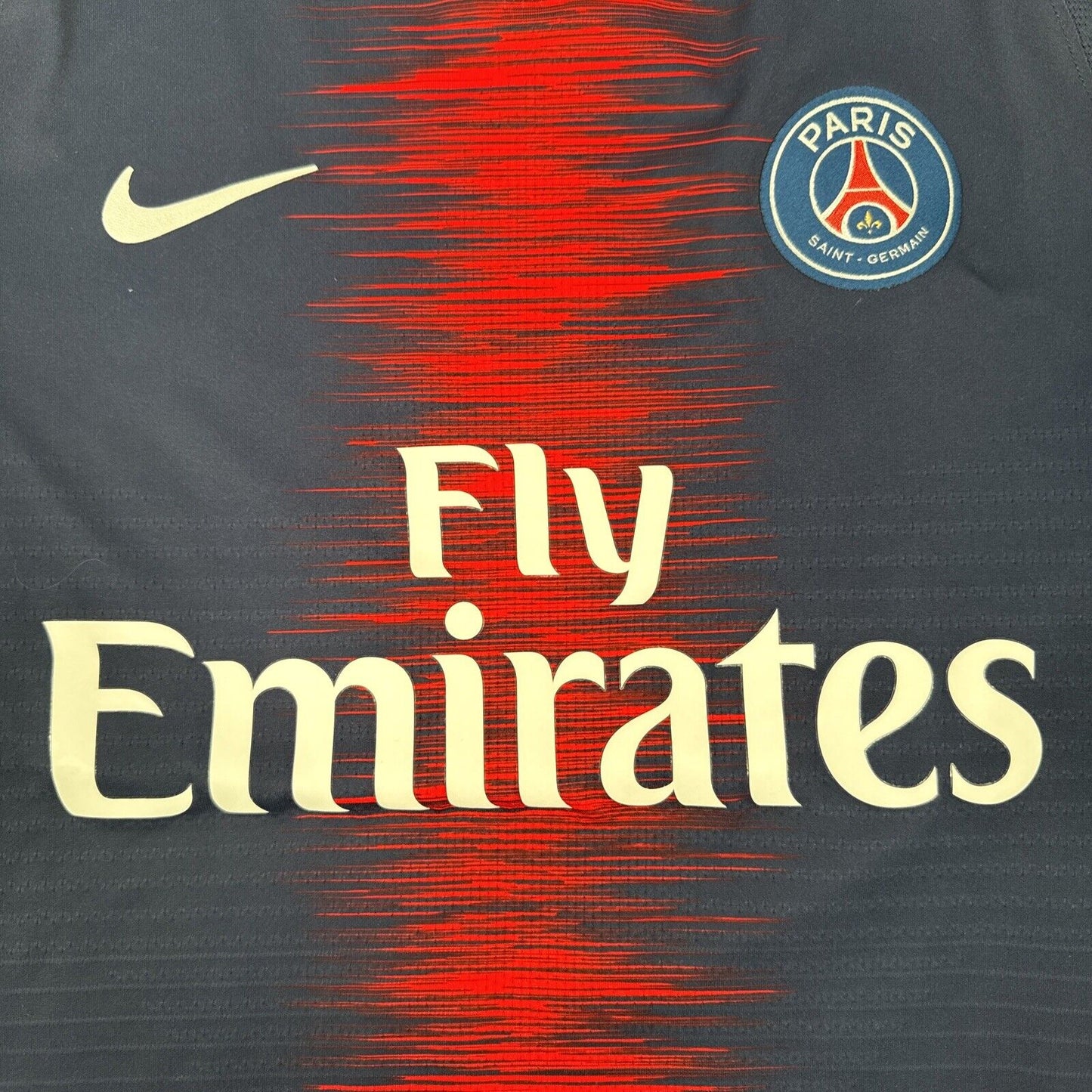 PSG Paris Saint Germain 2018/2019 Home Football Shirt Vaporknit Medium