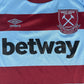 West Ham United 2020/2021 Away Football Shirt  Large