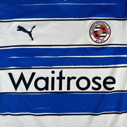 Reading 2010/2011 Home Football Shirt   Large