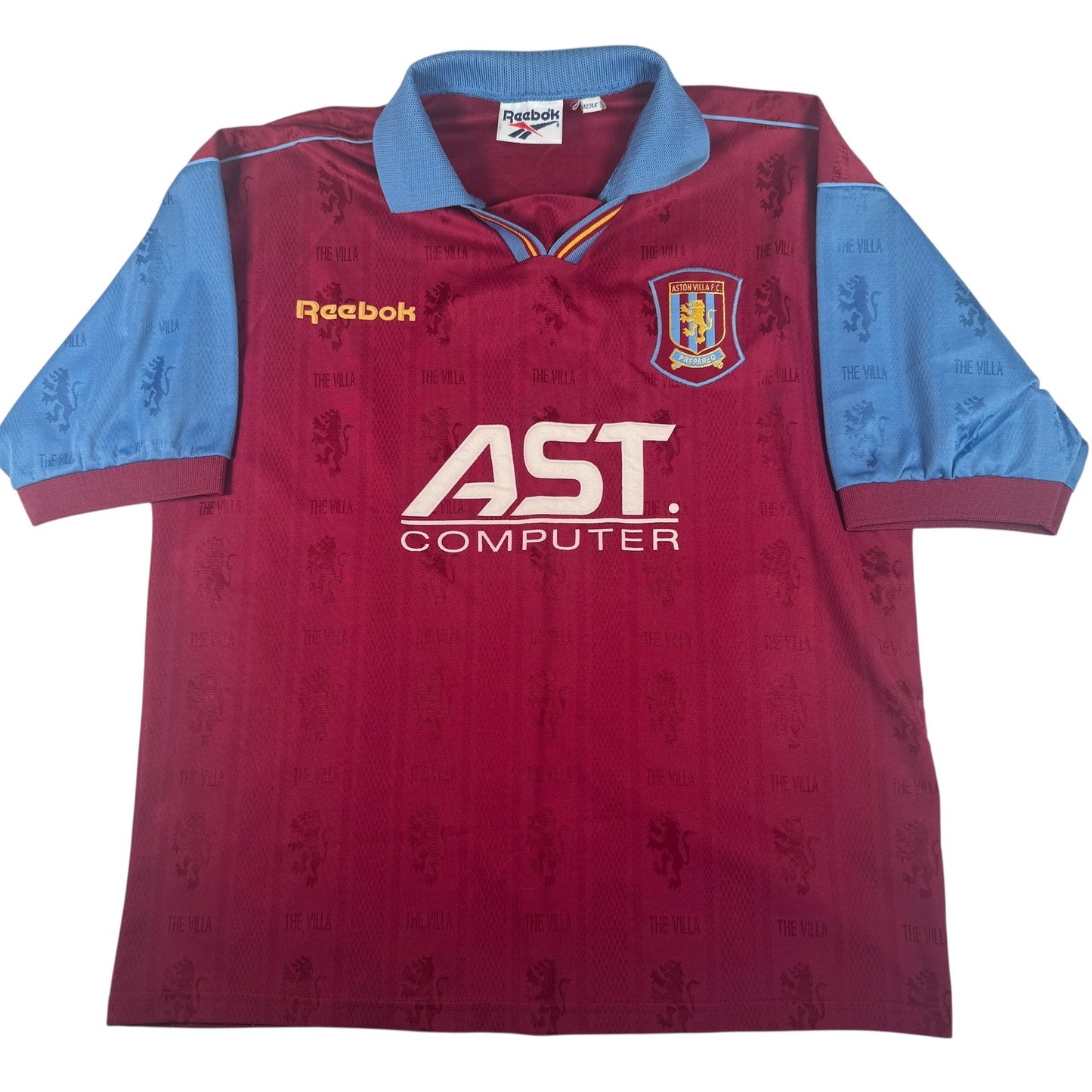 Aston Villa 1995/1996/1997 Home Football Shirt  Large