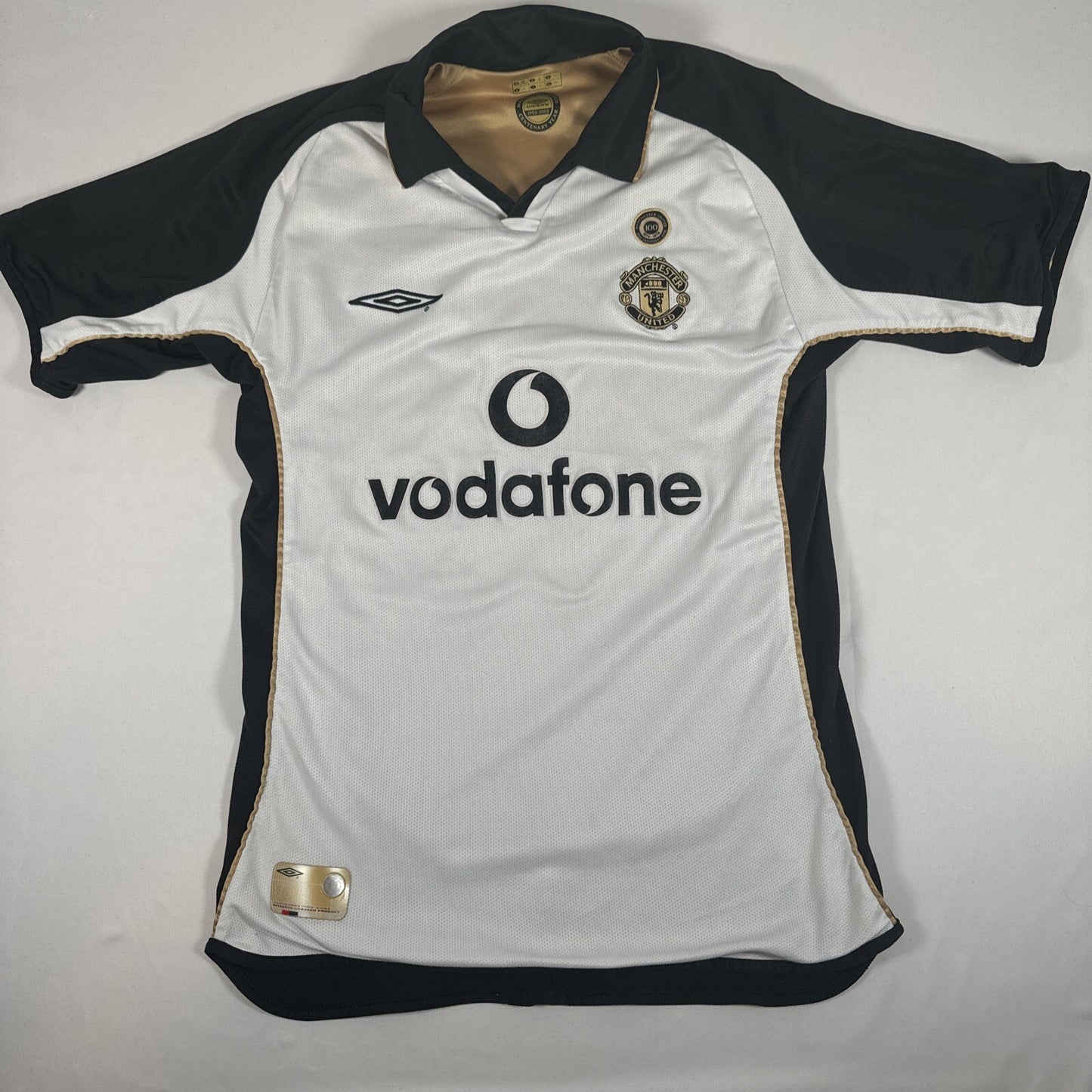 manchester united 2001 2002 away third football shirt reversiblecentenary medium4