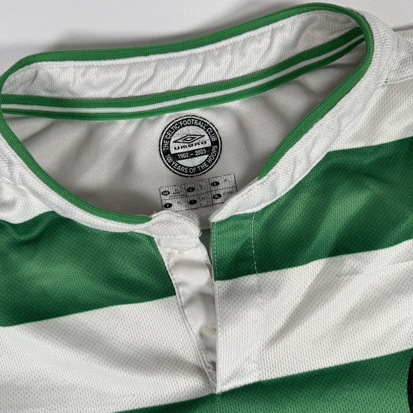 celtic 2003 2004 home football shirt men s xl4