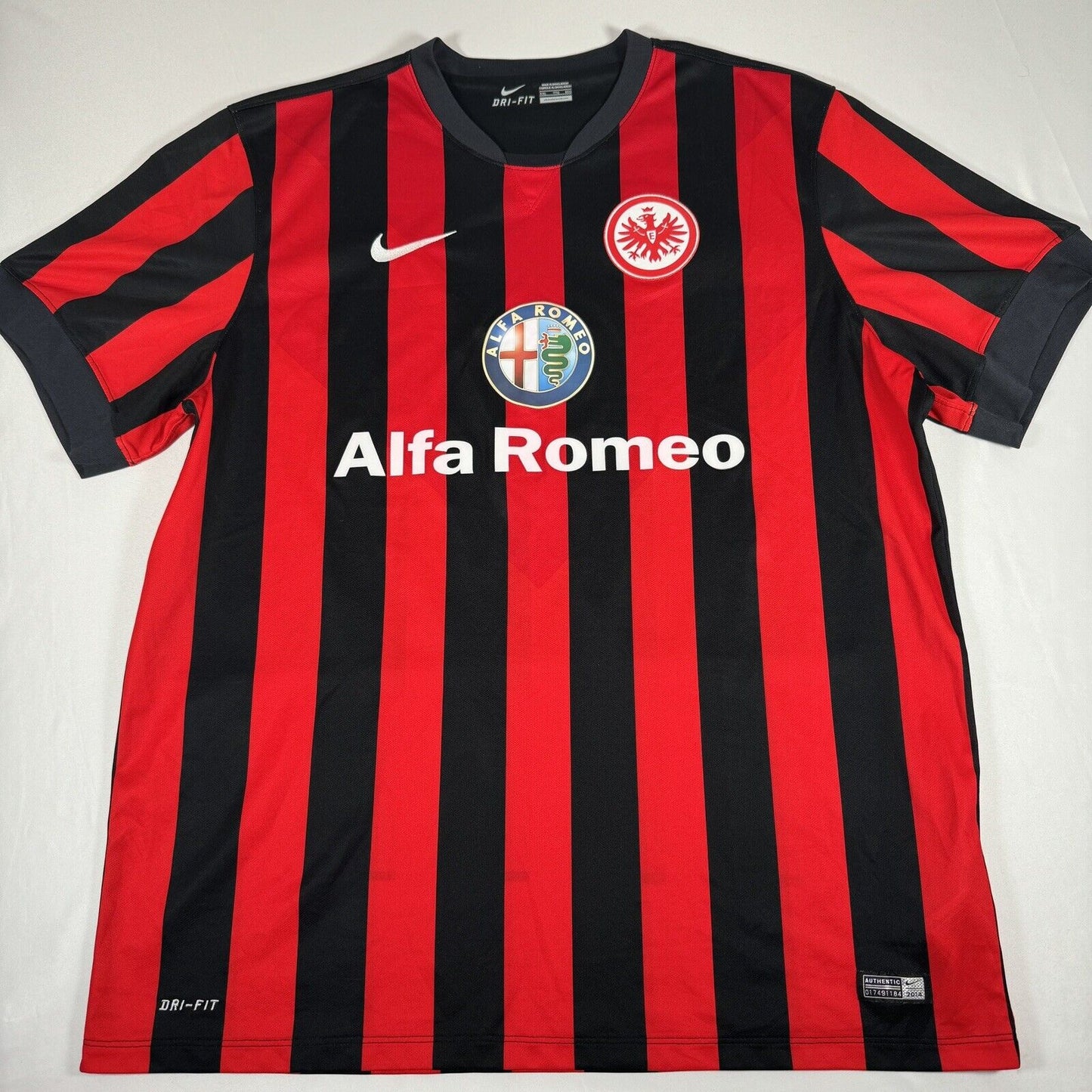 eintracht frankfurt 2014 2015 home football shirt xxl 2xl2