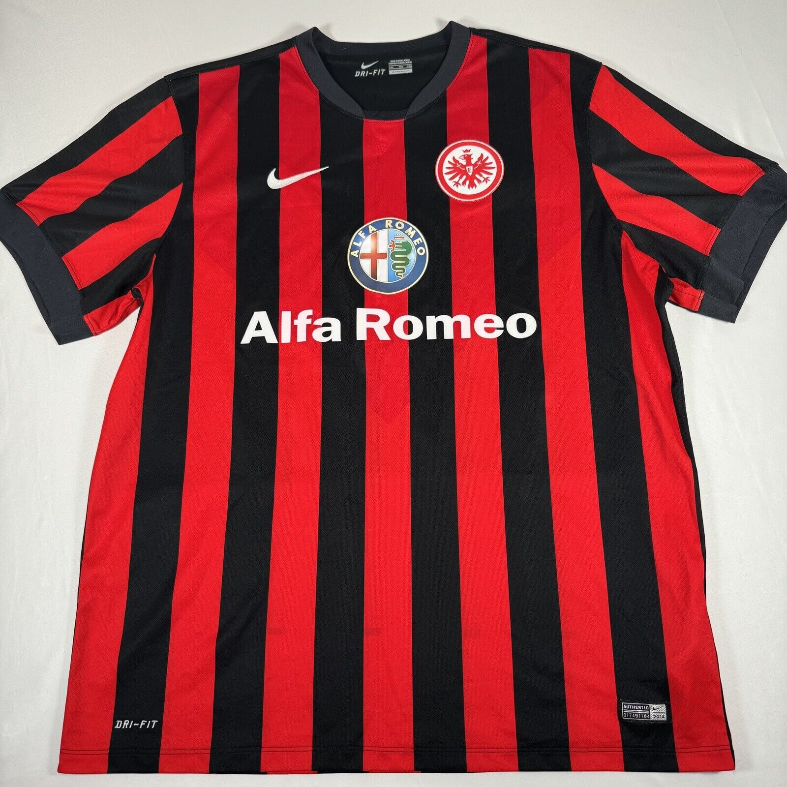 eintracht frankfurt 2014 2015 home football shirt xxl 2xl2