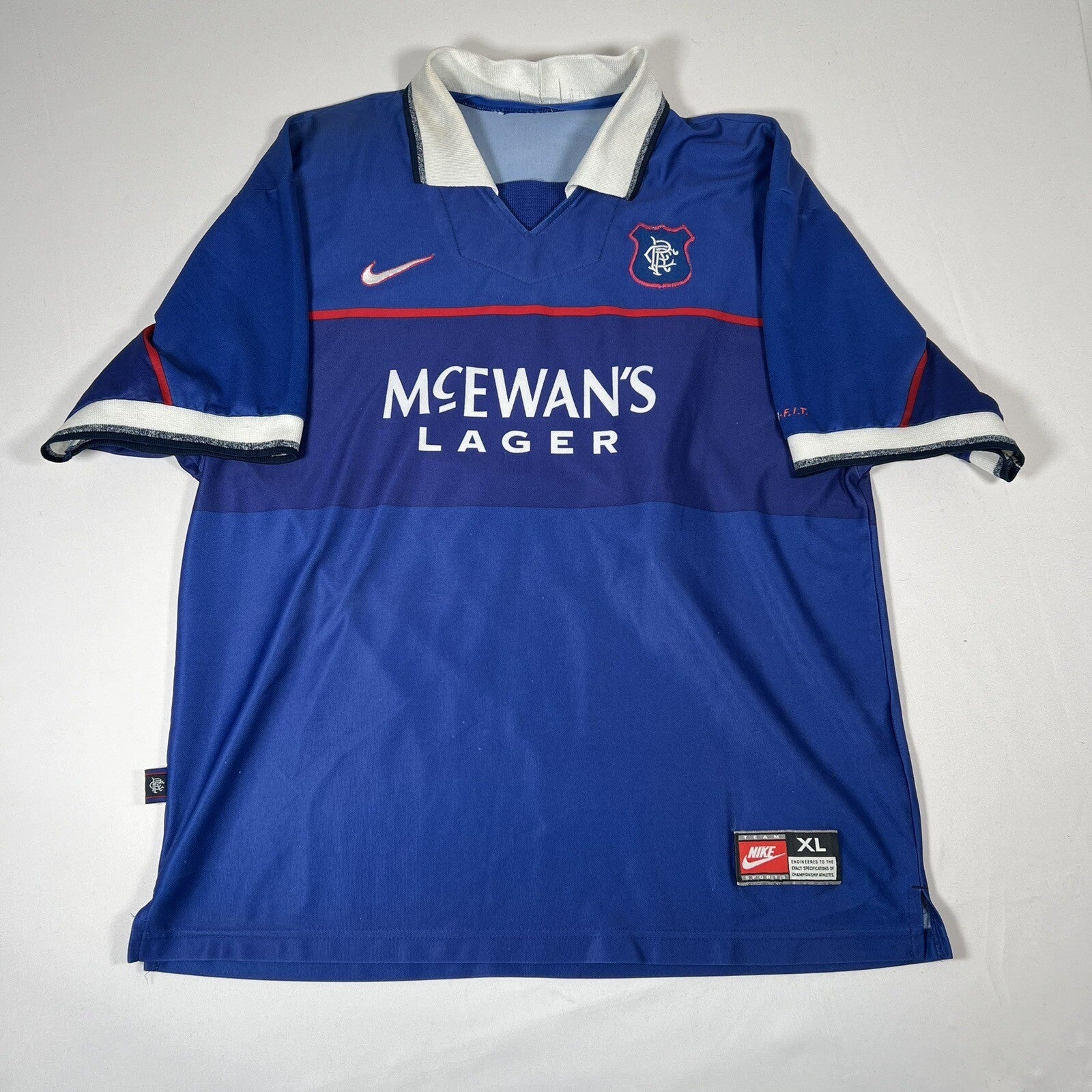 gattuso 22 rangers 1997 1998 1999 home football shirt xl 14