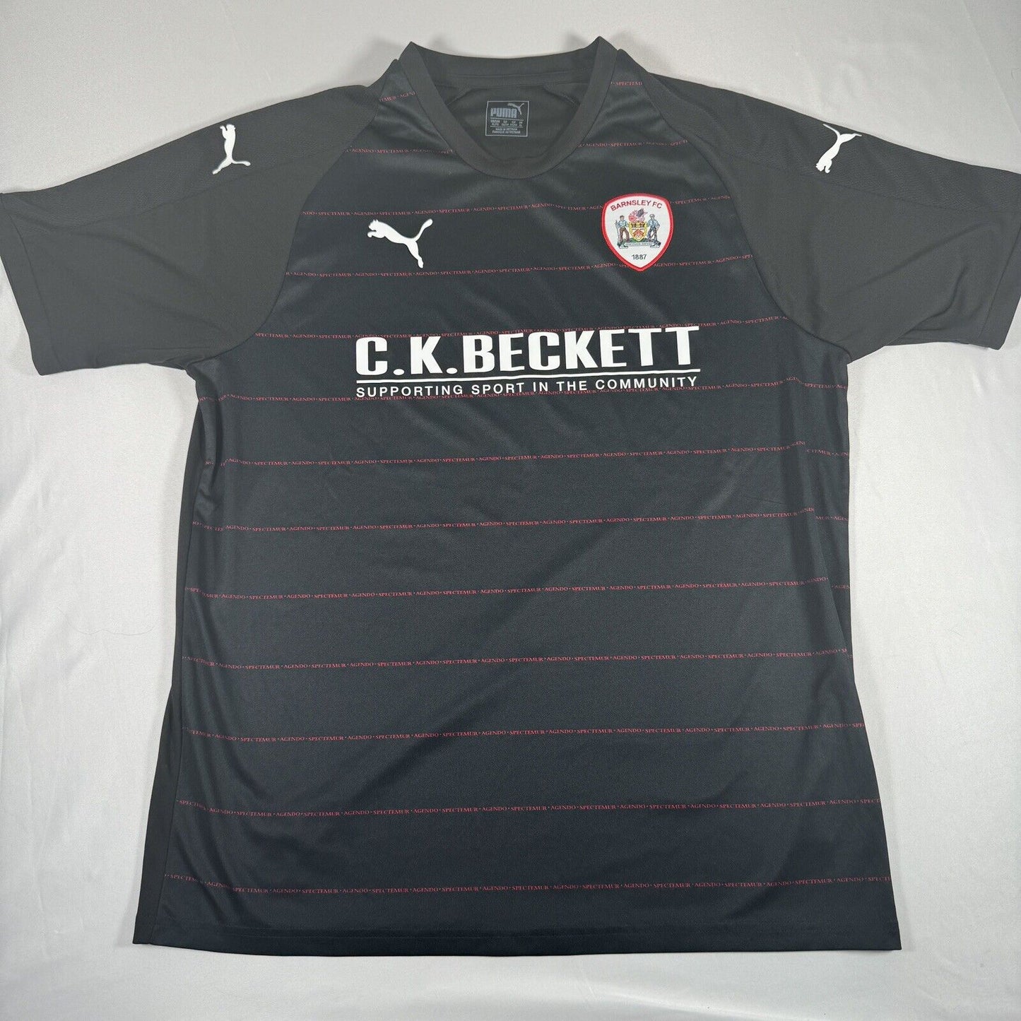 barnsley 2018 2019 away football shirt men s xl2