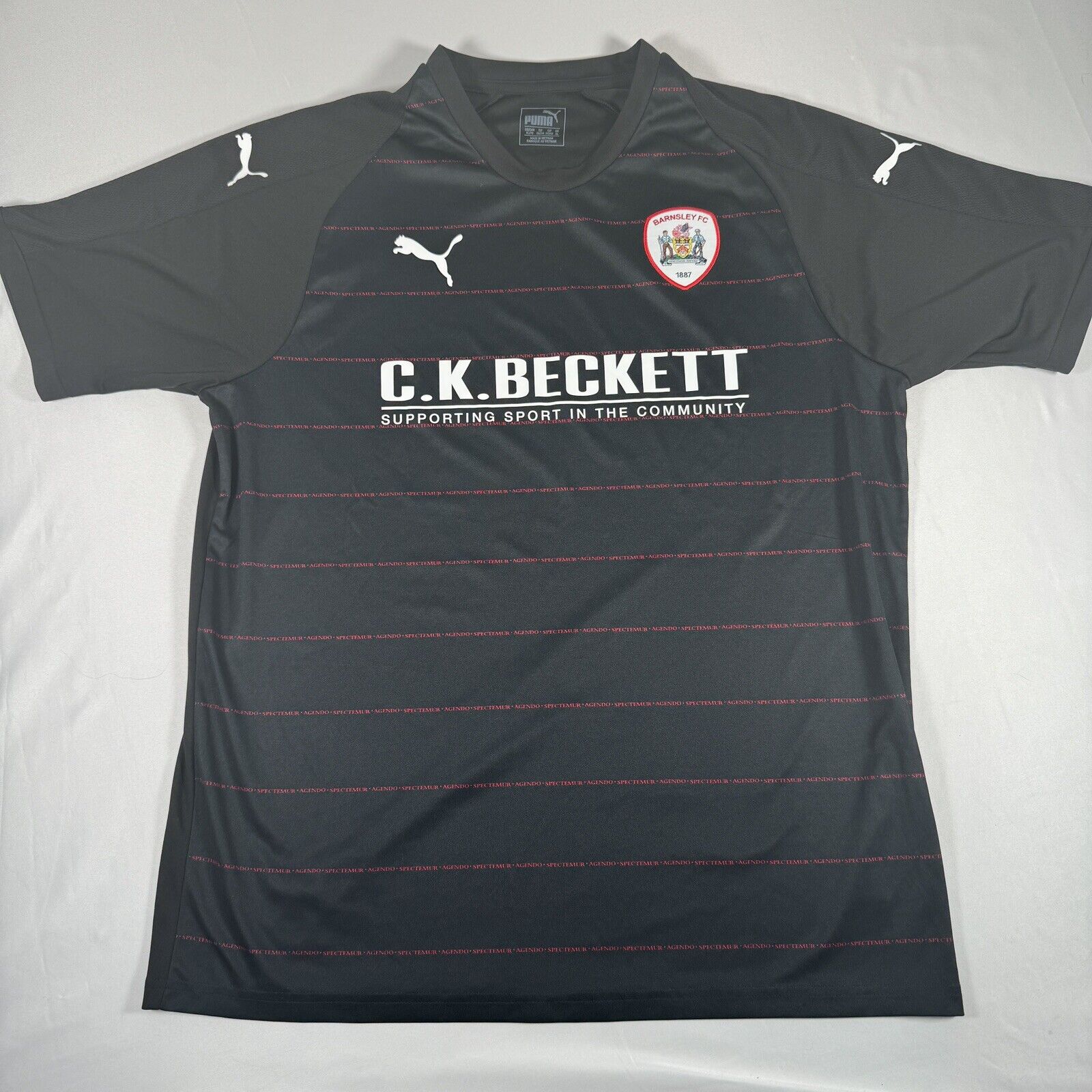 barnsley 2018 2019 away football shirt men s xl2
