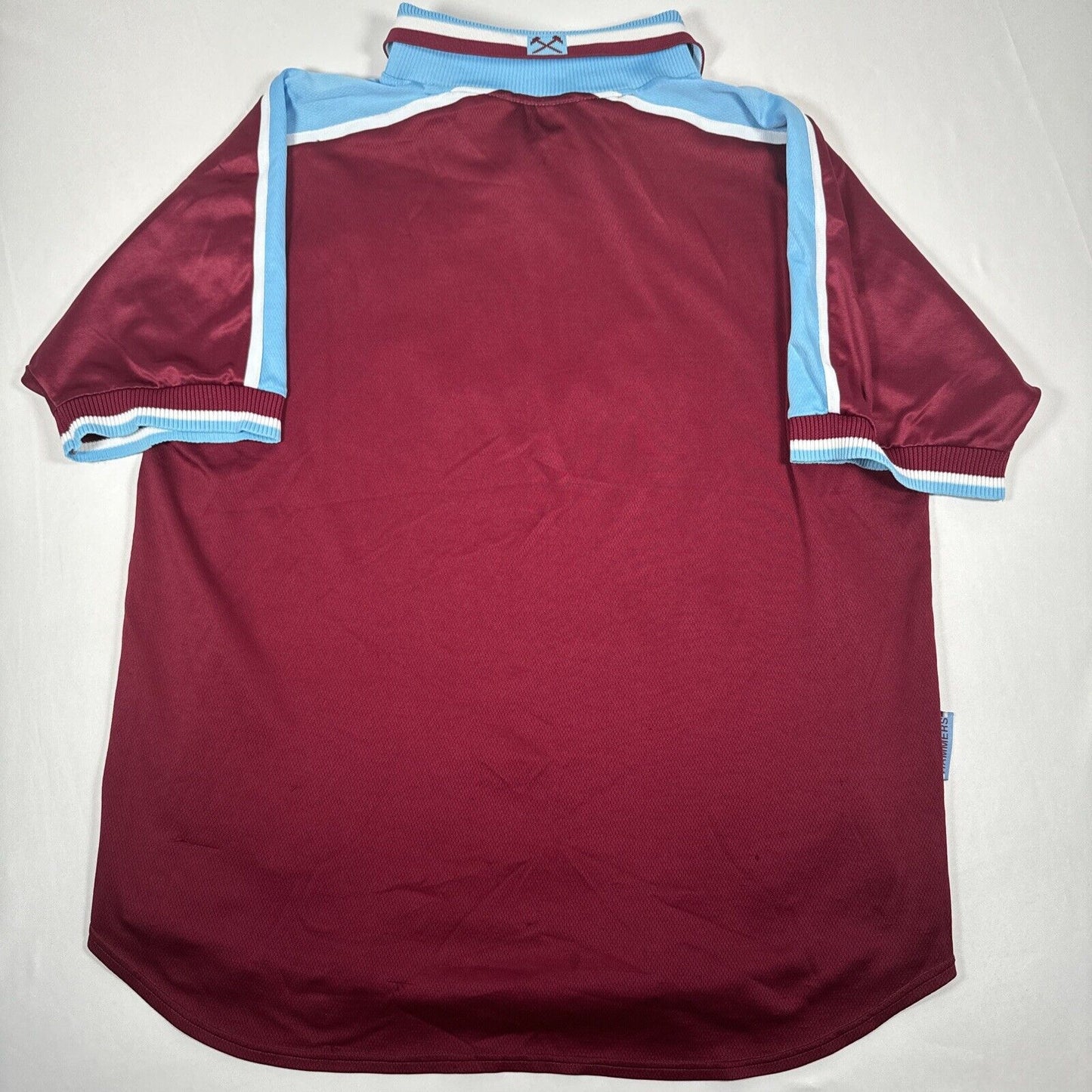 west ham united 1999 2000 2001 home football shirt men s xl3