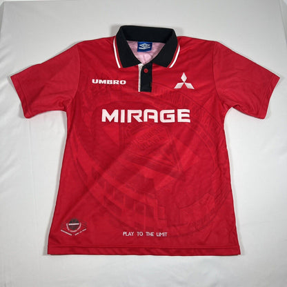 Urawa Red Diamonds 1997/1998 Home Football Shirt Medium — full front view